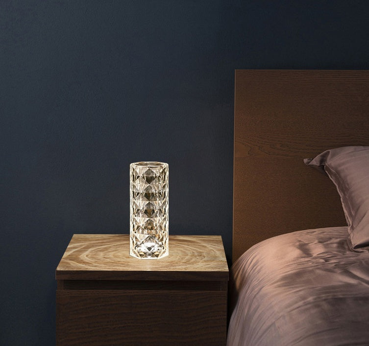 Nordic Crystal Lamp USB Table Touch Dimming