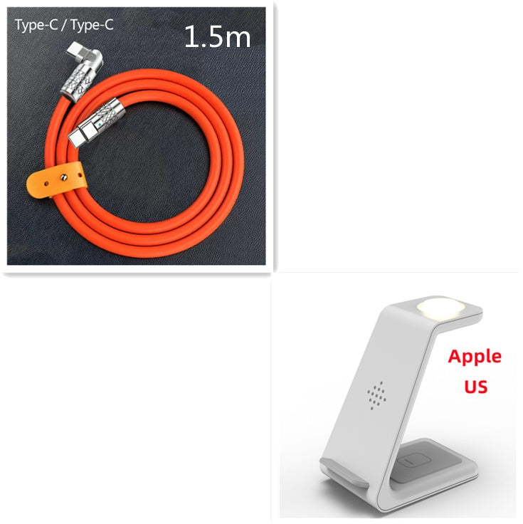 3 In 1 Fast Charging Station Wireless Charger Stand