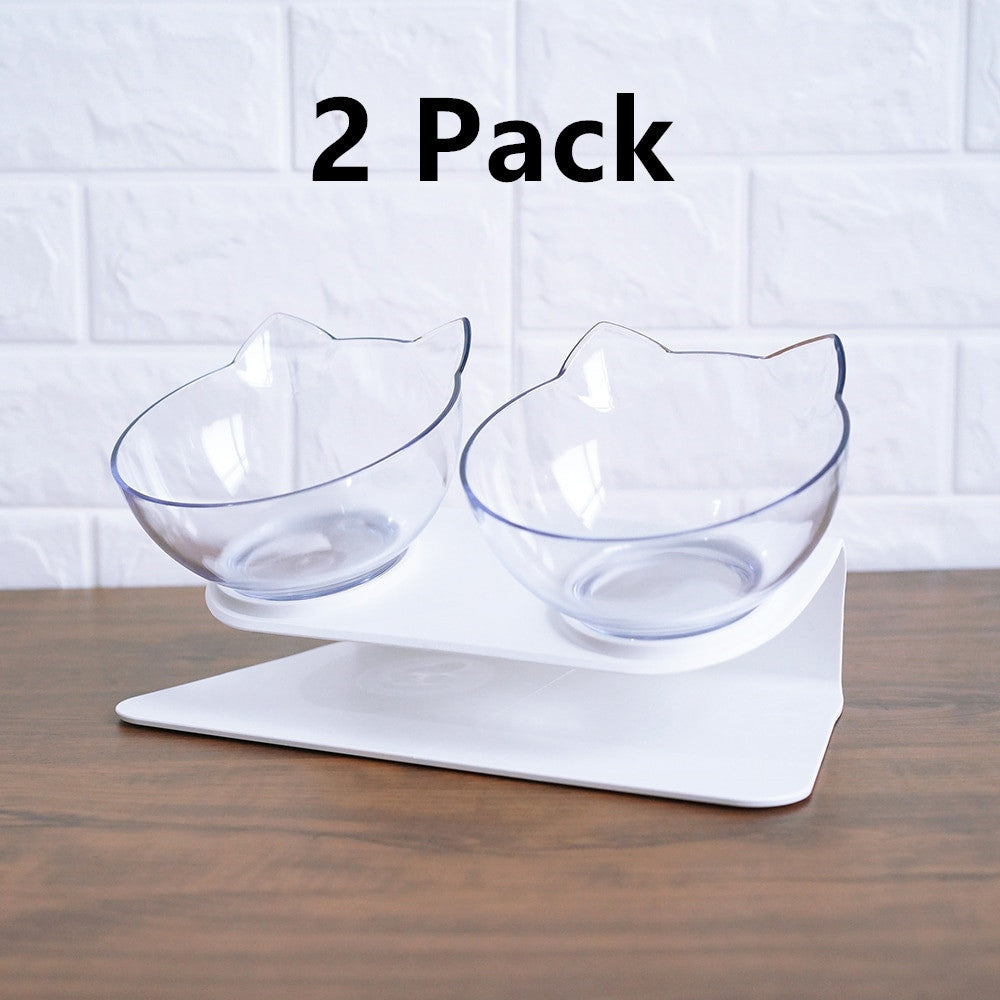 Cat Double Bowl Cat Protects Cervical Vertebra