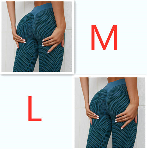 Plaid Leggings Fitness Yoga Pants Women's Seamless High Waist Breathable Gym