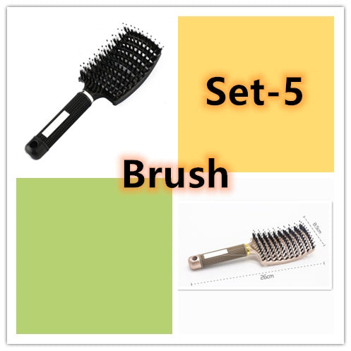 Hairbrush Anti Klit Brushy Women Scalp Massage