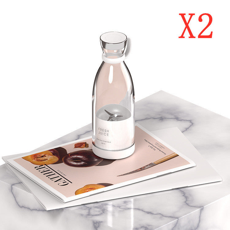 350ML Electric Juicer Blender Mixer USB Rechargeable Machine.