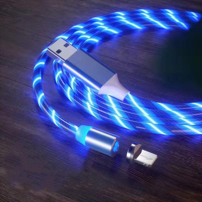 Cable LED Magnet Charger Type-C Cable