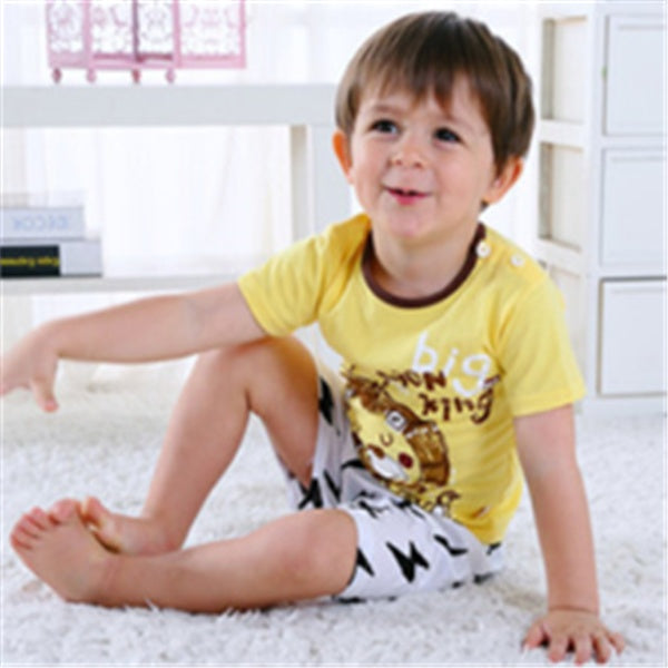 Cartoon Clothing Baby Boy Summer