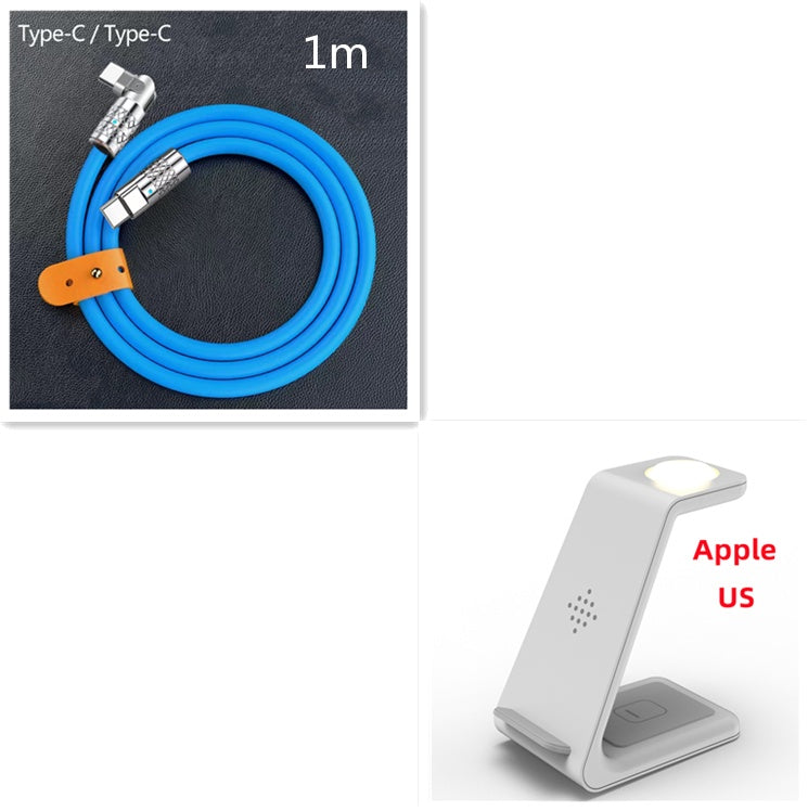 3 In 1 Fast Charging Station Wireless Charger Stand