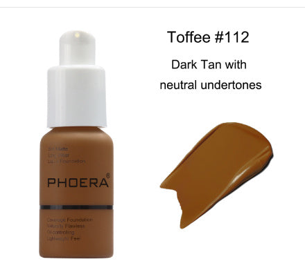 Type Oil Control Natural Color Matte Concealer Foundation Cream