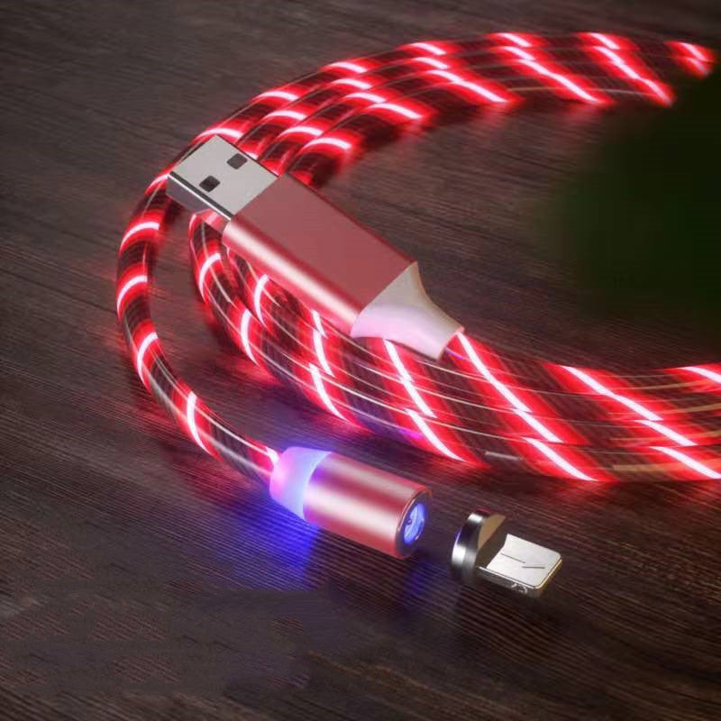 Cable LED Magnet Charger Type-C Cable