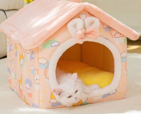 Dog House Pet Cat Bed