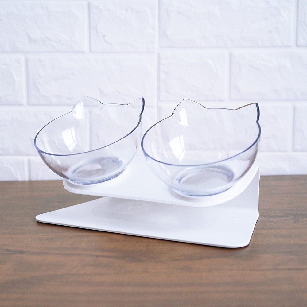 Cat Double Bowl Cat Protects Cervical Vertebra