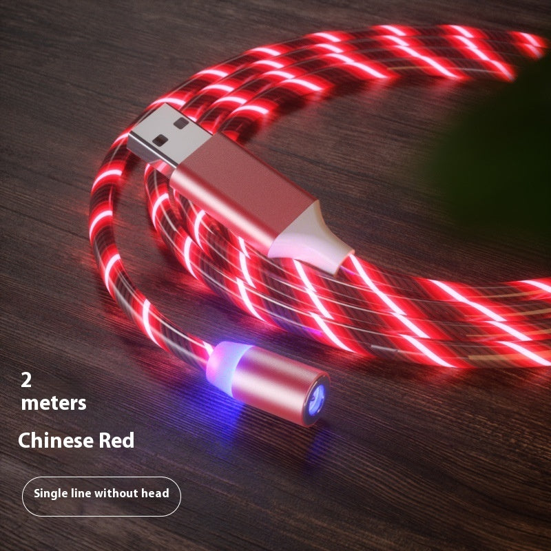 Cable LED Magnet Charger Type-C Cable