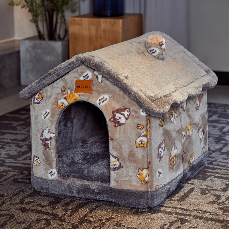Dog House Pet Cat Bed