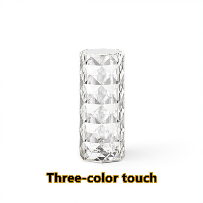 Nordic Crystal Lamp USB Table Touch Dimming