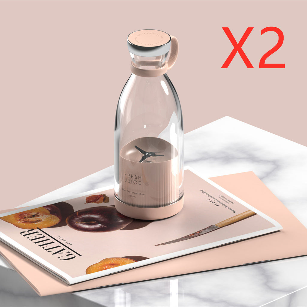 350ML Electric Juicer Blender Mixer USB Rechargeable Machine.