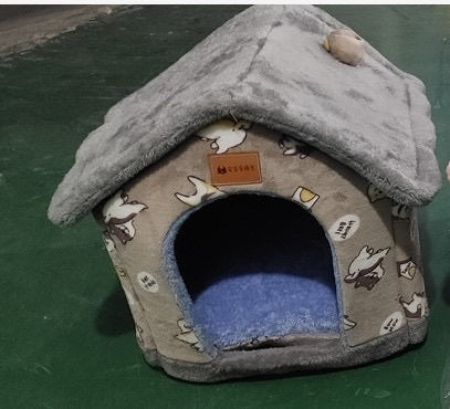 Dog House Pet Cat Bed