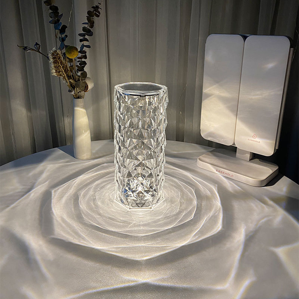 Nordic Crystal Lamp USB Table Touch Dimming