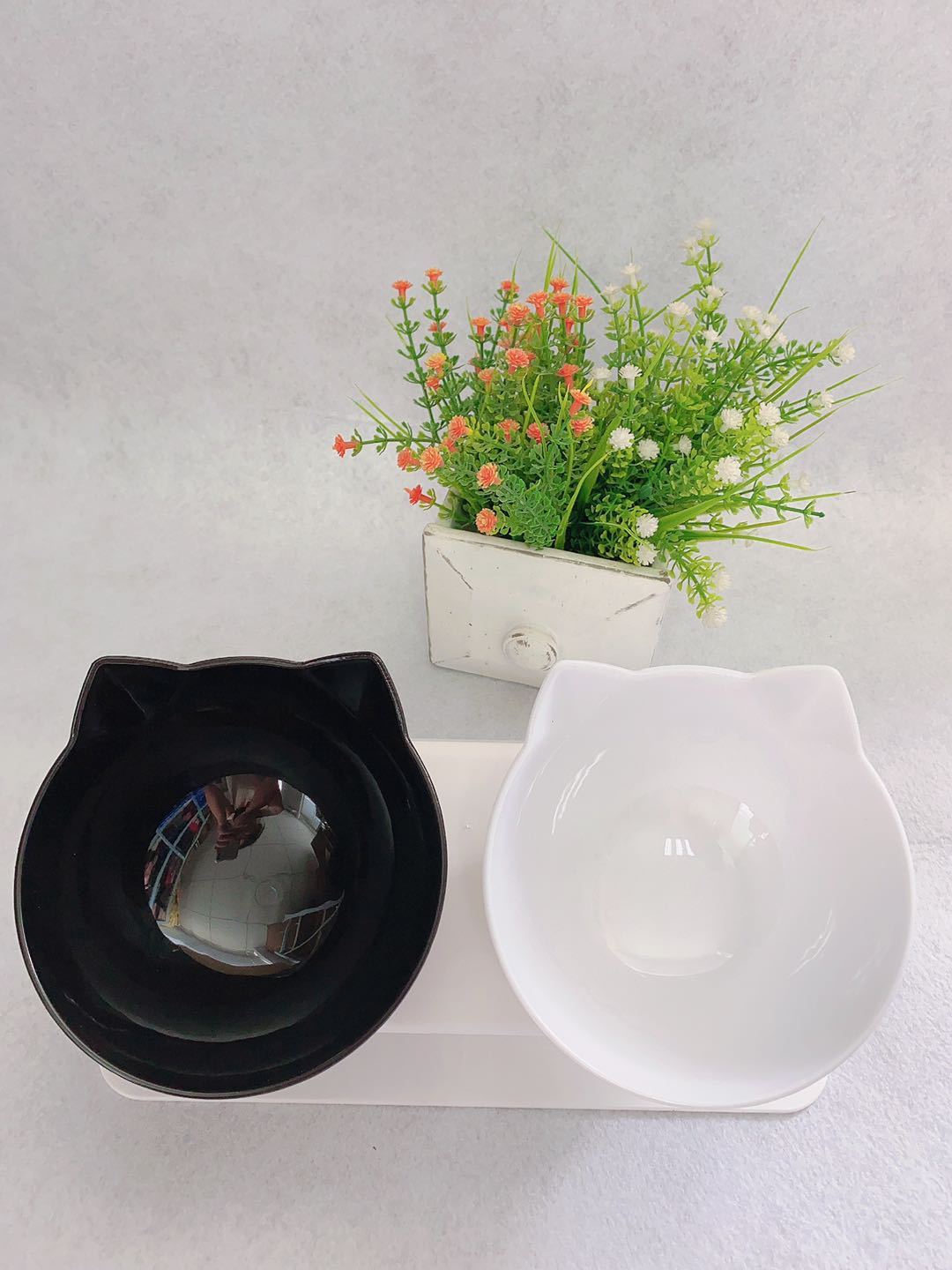 Cat Double Bowl Cat Protects Cervical Vertebra