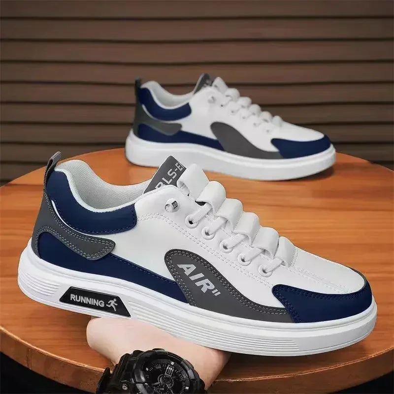 2025 Spring and Autumn New Men's Shoes Leather Low cut Fashion Trendy Running Sports Men's Casual Trendy Shoes 102！！