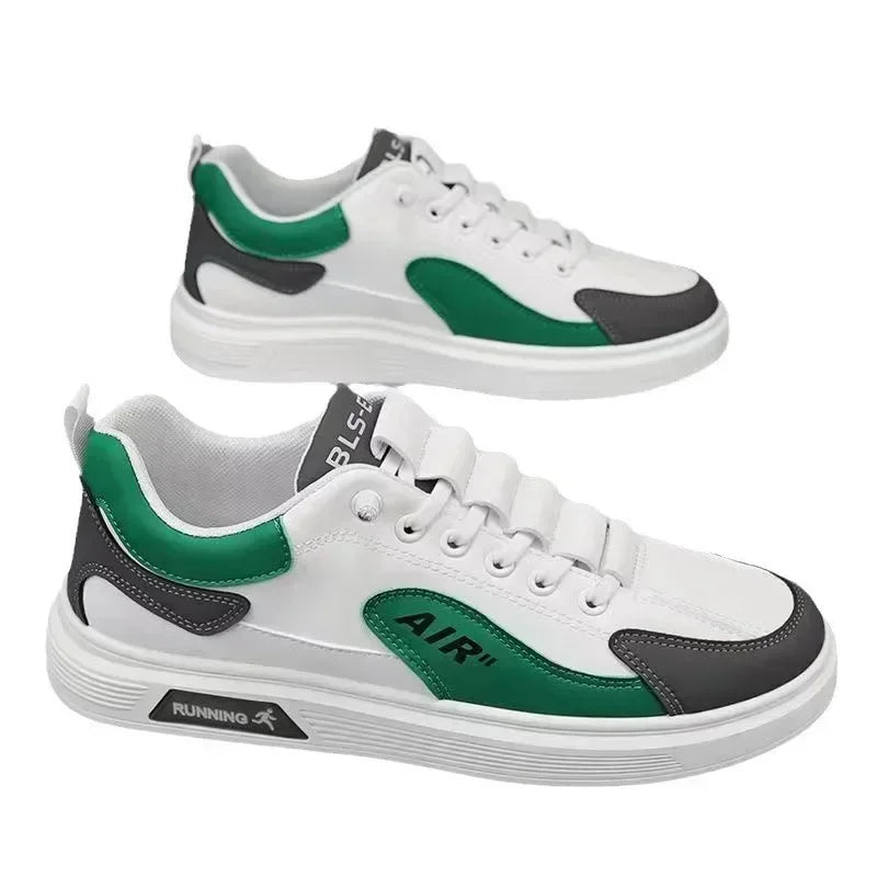 2025 Spring and Autumn New Men's Shoes Leather Low cut Fashion Trendy Running Sports Men's Casual Trendy Shoes 102！！