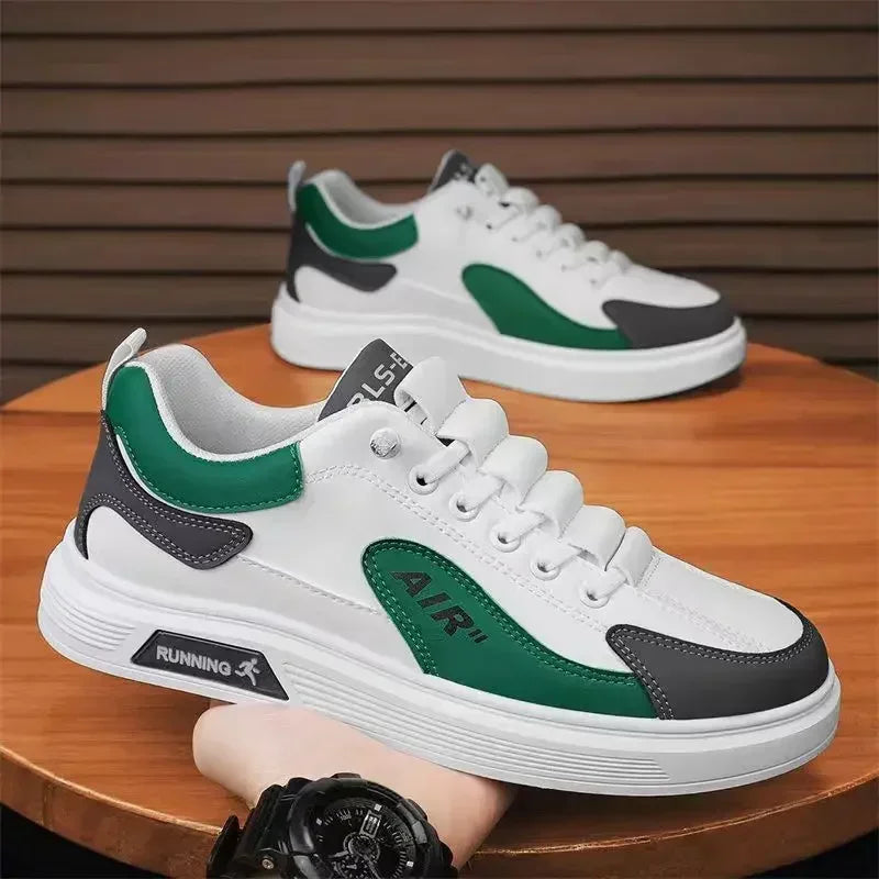 2025 Spring and Autumn New Men's Shoes Leather Low cut Fashion Trendy Running Sports Men's Casual Trendy Shoes 102！！