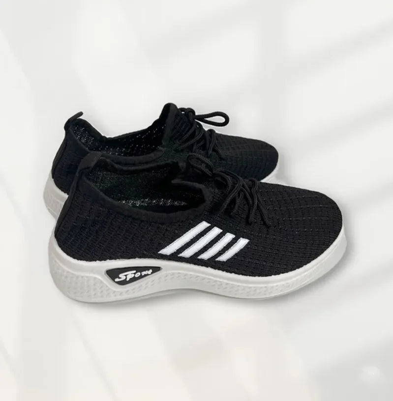 2025 NEW HOT Women Air Mesh Running Shoes Lightweight Lace Up Sneakers Flat Sole Casual Tennis Shoes for Outdoor Activities