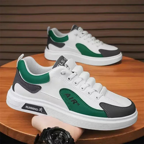 2025 Spring and Autumn New Men's Shoes Leather Low cut Fashion Trendy Running Sports Men's Casual Trendy Shoes 102！！