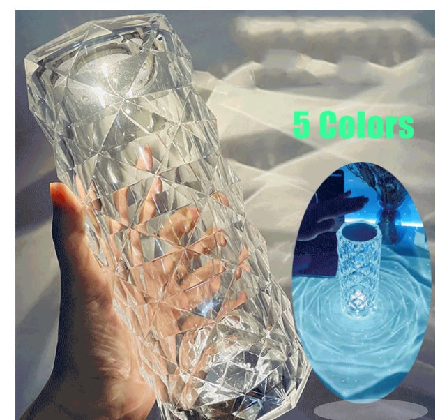 Nordic Crystal Lamp USB Table Touch Dimming
