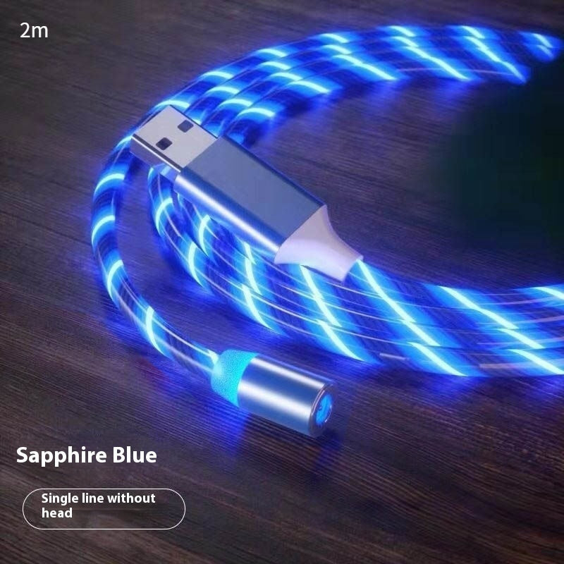Cable LED Magnet Charger Type-C Cable