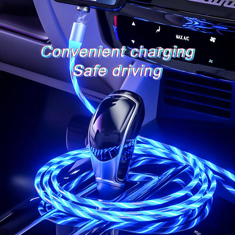 Cable LED Magnet Charger Type-C Cable