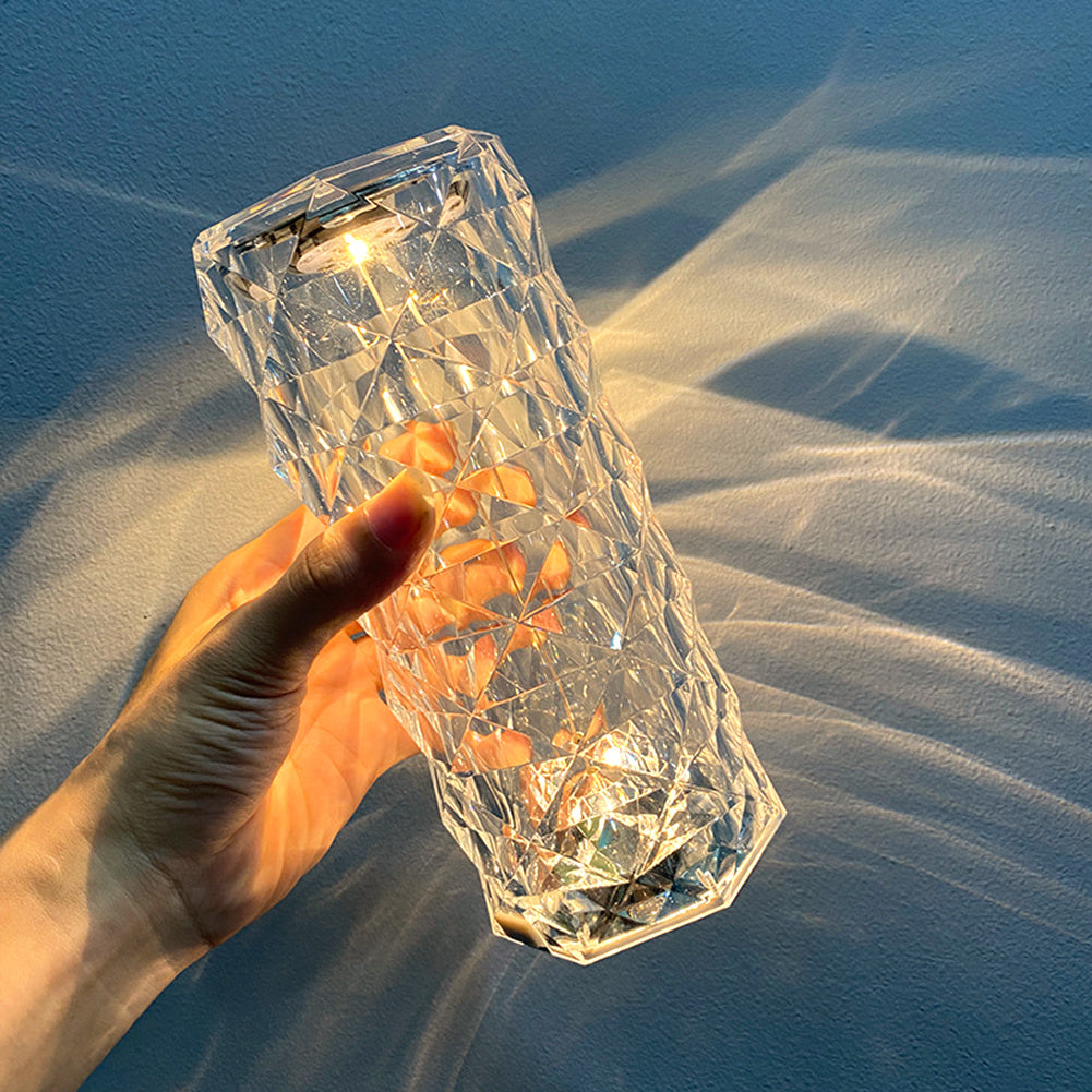 Nordic Crystal Lamp USB Table Touch Dimming