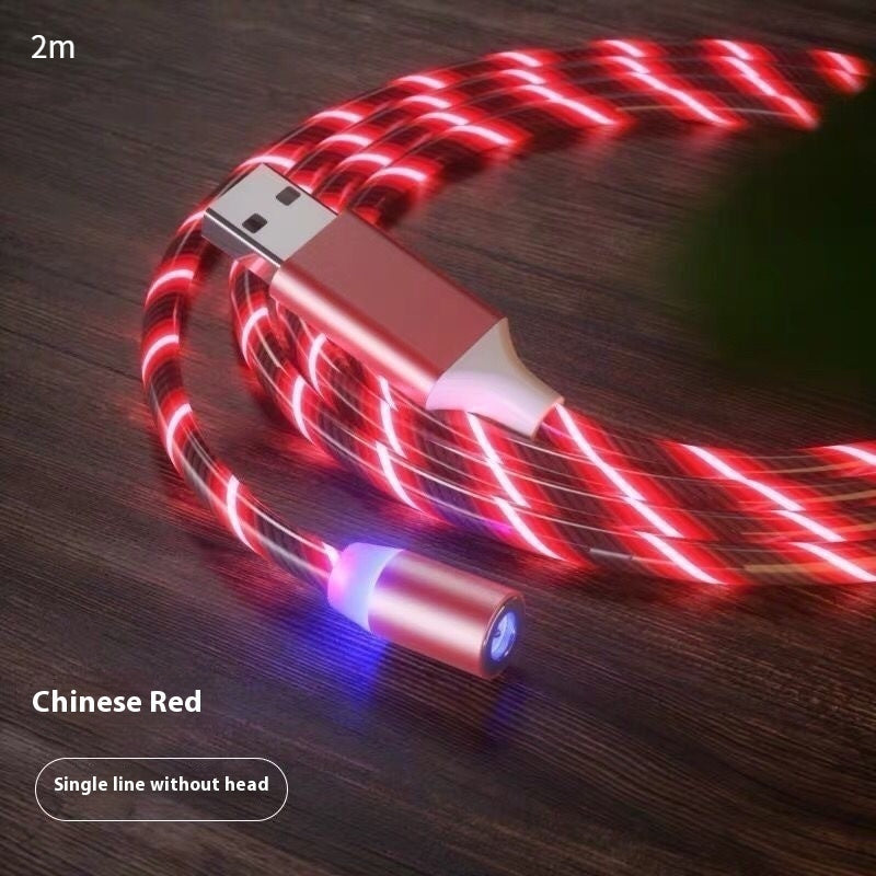 Cable LED Magnet Charger Type-C Cable