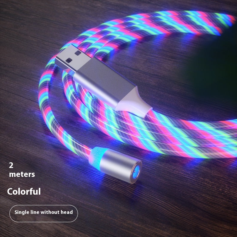 Cable LED Magnet Charger Type-C Cable
