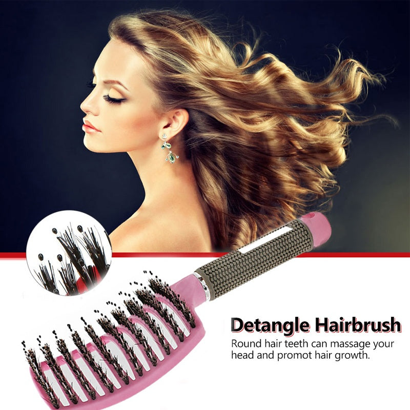 Hairbrush Anti Klit Brushy Women Scalp Massage