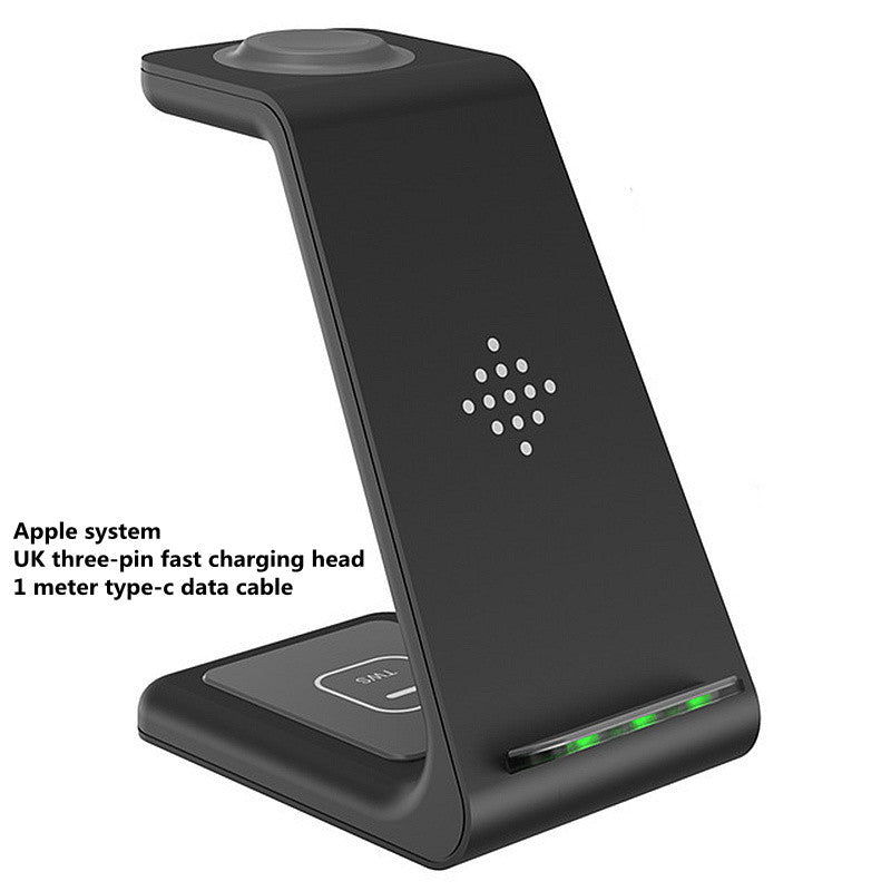 3 In 1 Fast Charging Station Wireless Charger Stand