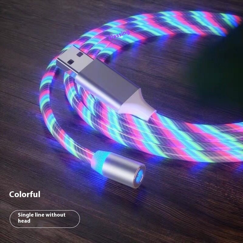 Cable LED Magnet Charger Type-C Cable